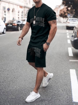 Print Casual T-Shirt Herrkläder