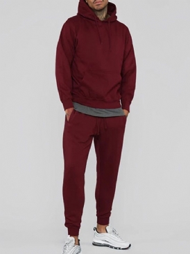 Sports Vanlig Hoodie Höst Outfit