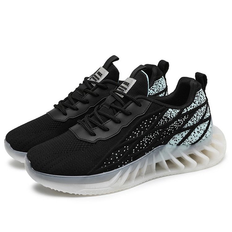 Lågskurna Sneakers För Övre Spetsar Med Rund Tå