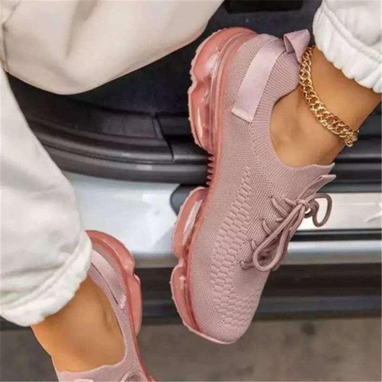 Rund Tå Cross Strap Low-Cut Upper Western Sneakers