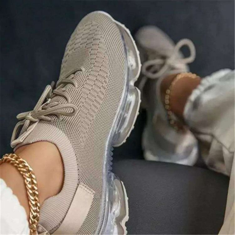 Rund Tå Cross Strap Low-Cut Upper Western Sneakers