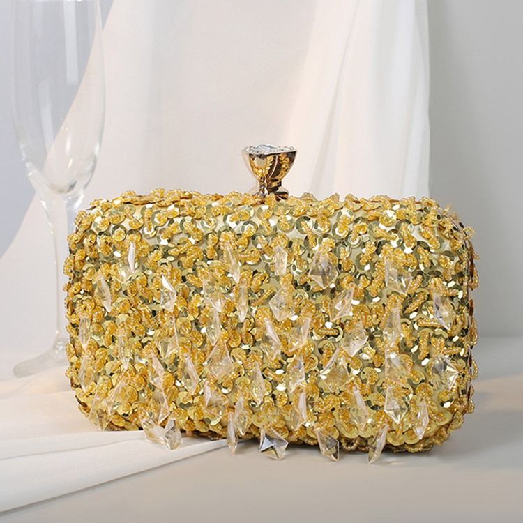 Bröllop Rektangel Europeiska Clutches & Kvällsväskor