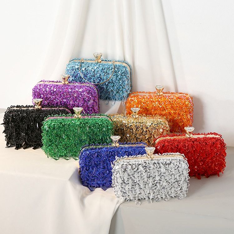 Bröllop Rektangel Europeiska Clutches & Kvällsväskor