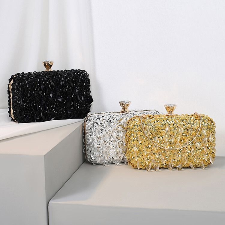 Bröllop Rektangel Europeiska Clutches & Kvällsväskor