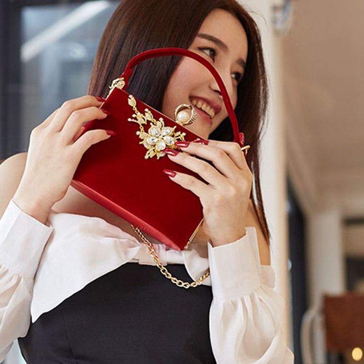 Cotton Square Bankett Clutches & Evening Bags