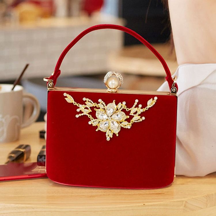 Cotton Square Bankett Clutches & Evening Bags