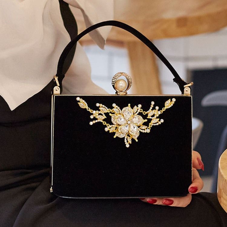 Cotton Square Bankett Clutches & Evening Bags