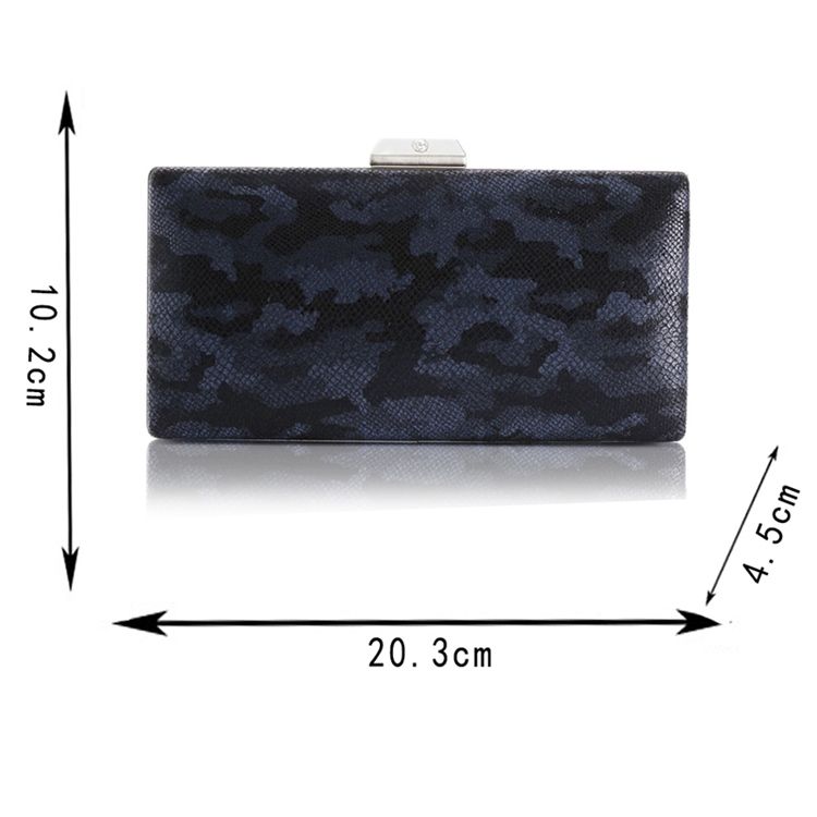 Leopardtryck Pu Mångsidig Clutches & Kvällsväska