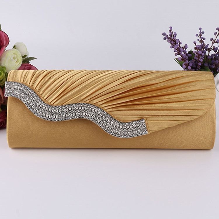 Rectangle Satin Bankett Clutches & Evening Bags