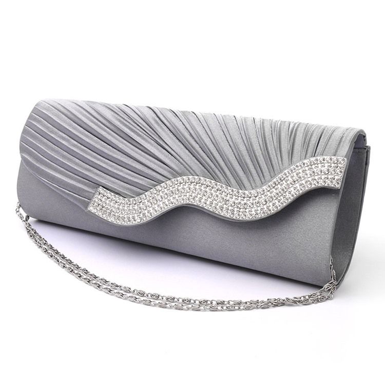 Rectangle Satin Bankett Clutches & Evening Bags