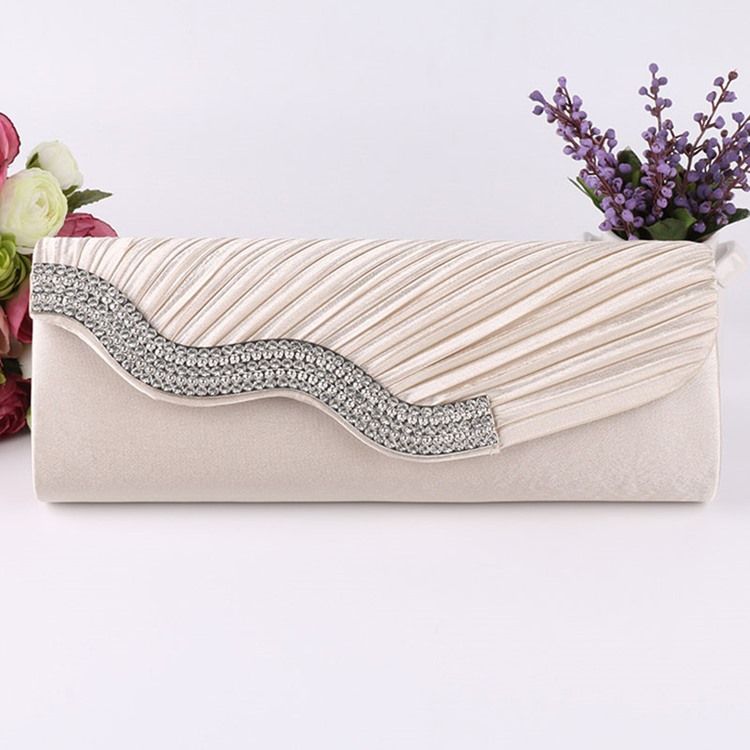 Rectangle Satin Bankett Clutches & Evening Bags