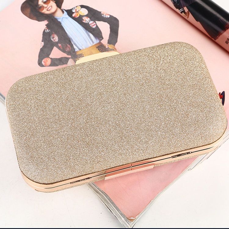 Rhinestone Mångsidiga Satin Clutches & Evening Bags