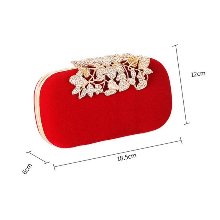 Rhinestone Rectangle Damclutches & Evening Bags