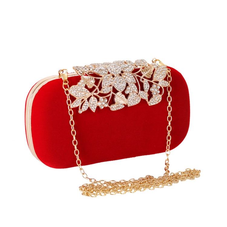 Rhinestone Rectangle Damclutches & Evening Bags