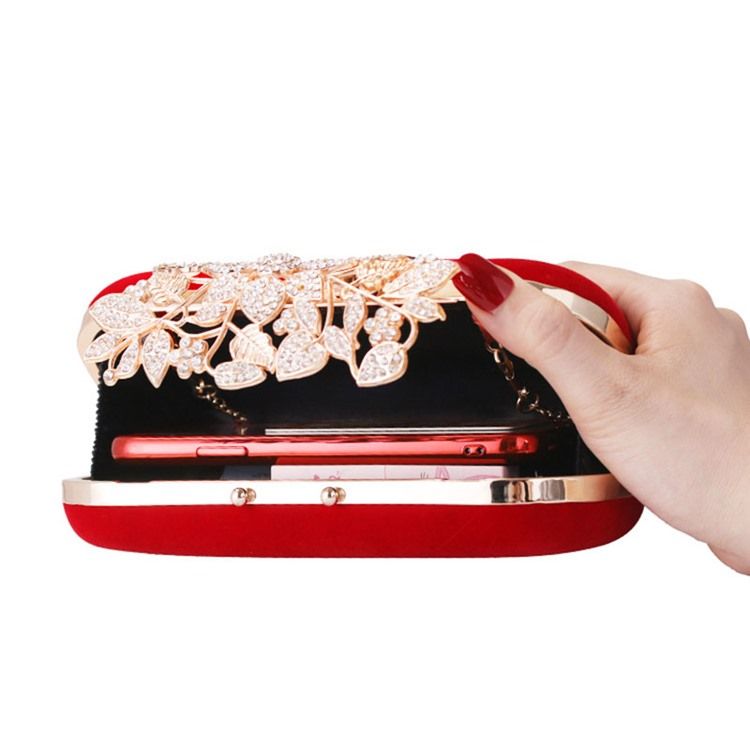 Rhinestone Rectangle Damclutches & Evening Bags
