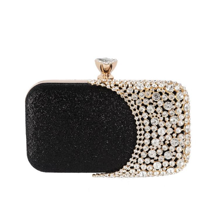 Sequin Rektangel Bankett Clutches & Evening Bags
