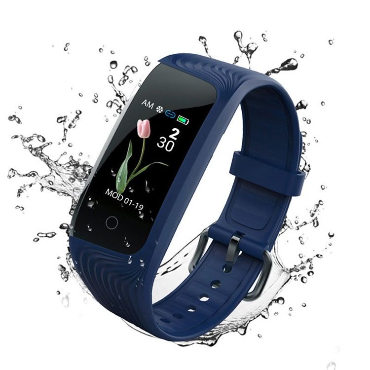 Digital Rektangel Smart Armbandsklocka