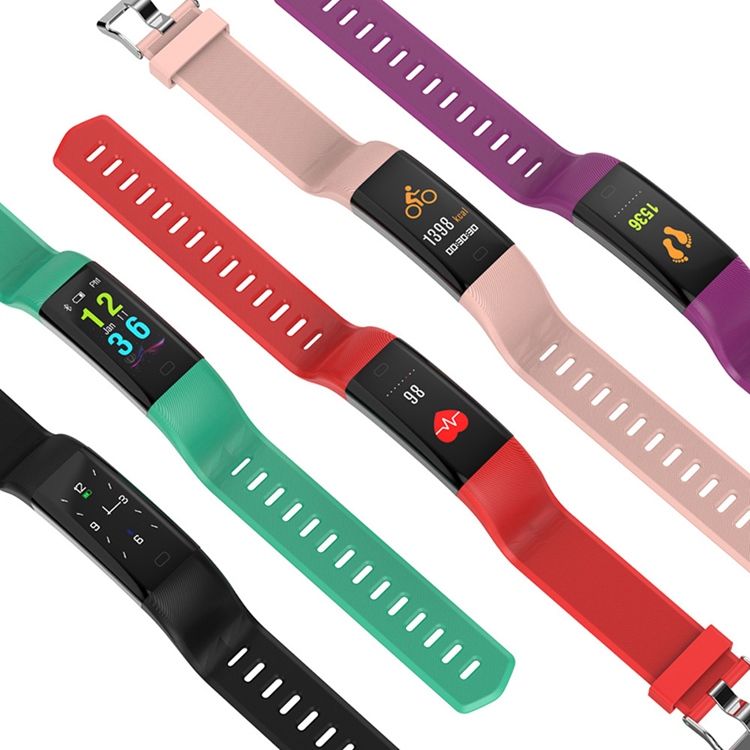 F07 Plus Färgskärm Smart Armband Pulshälsa Bluetooth-Klocka