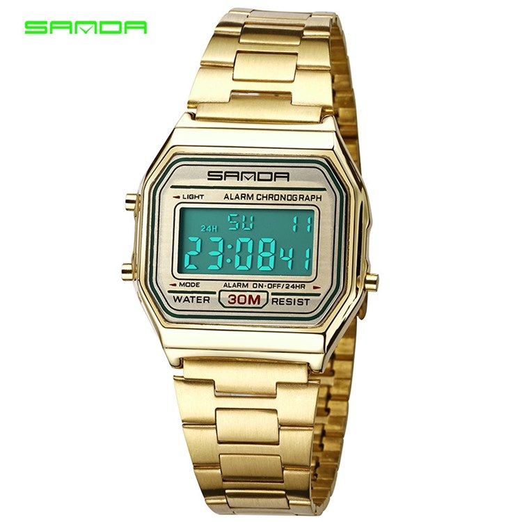 Jyy Electronic Digtal Display Herrklocka