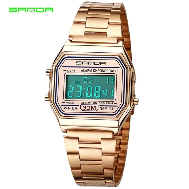 Jyy Electronic Digtal Display Herrklocka