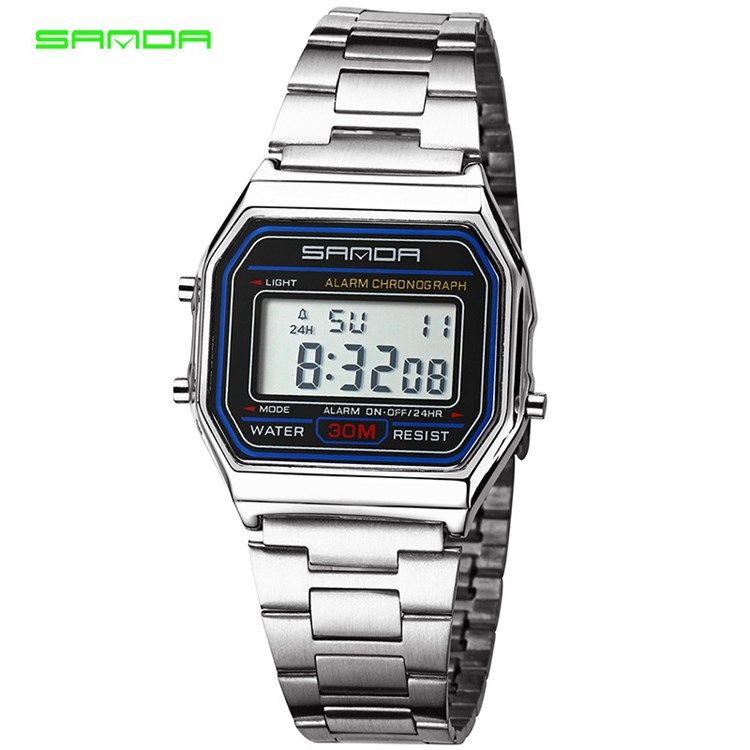 Jyy Electronic Digtal Display Herrklocka