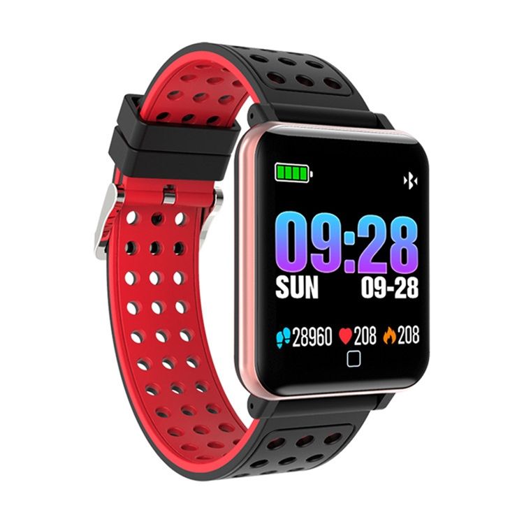 M19 Smart Armband Puls Färgskärm Monitoring Sports Step Bluetooth Vattentät För Android Ios-Telefon