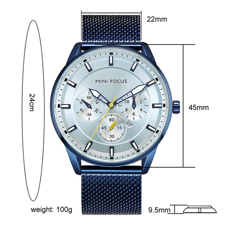 Wire Belt Quartz Watch