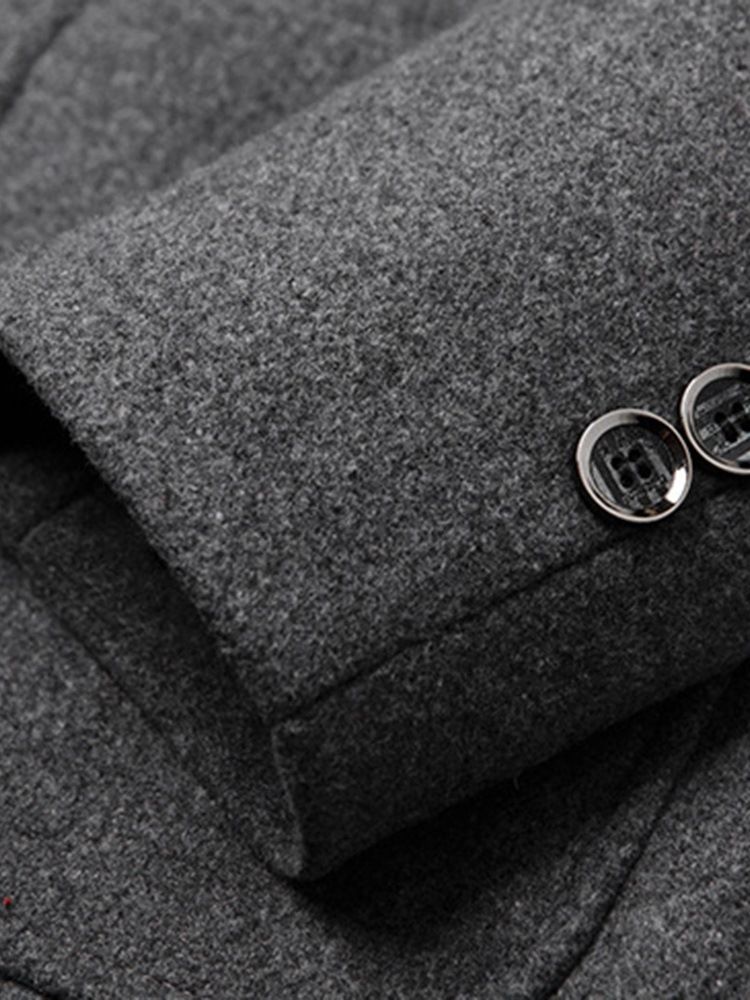 Standard Pocket Enkelknäppt Höstkappa