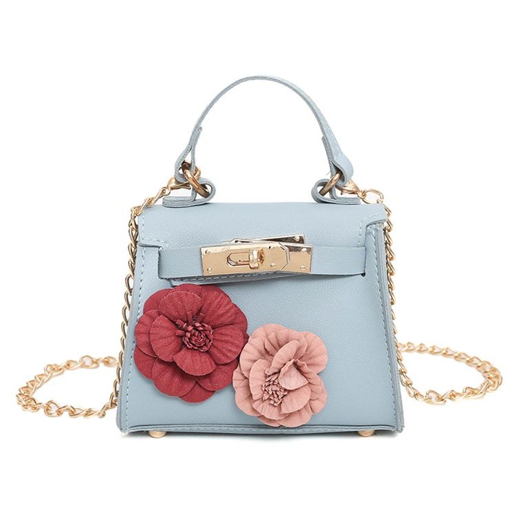 Blommig Dekorationskedja Crossbody-Väska