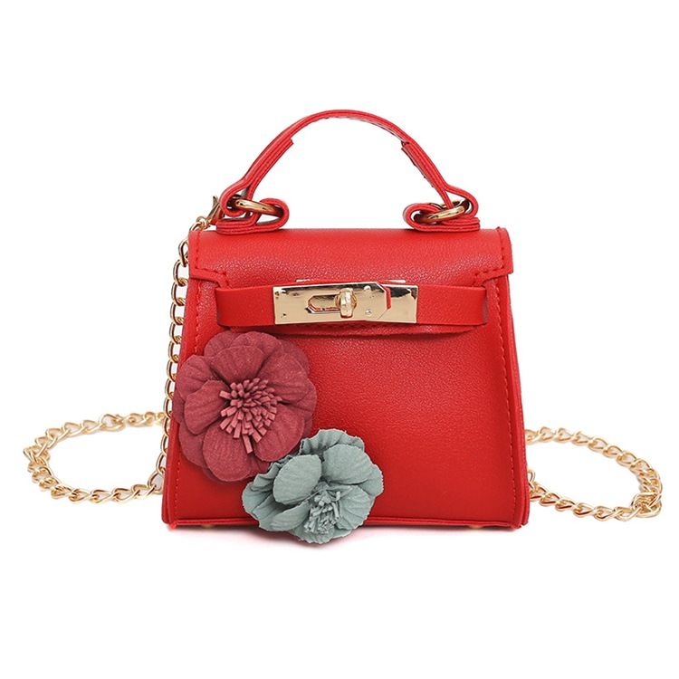 Blommig Dekorationskedja Crossbody-Väska
