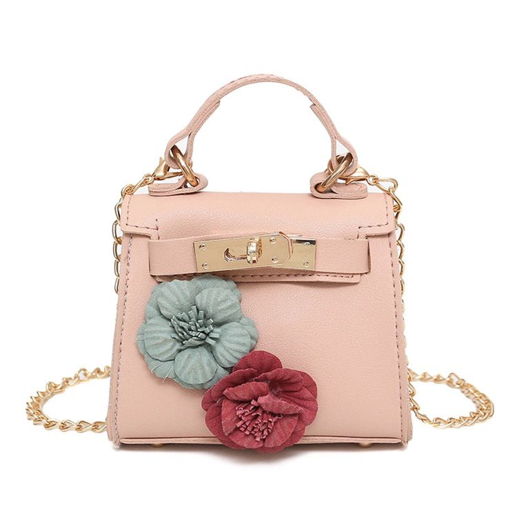 Blommig Dekorationskedja Crossbody-Väska