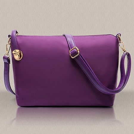 Pu Plisserad Plain Flap Bag-Set
