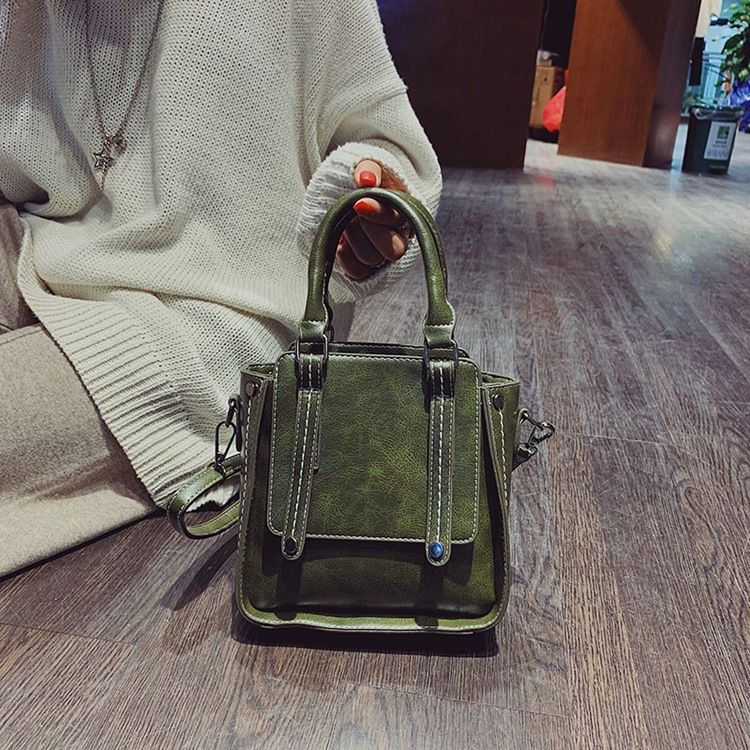 Tråd Pu Koreansk Crossbody-Väska