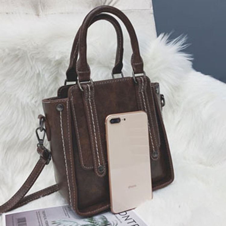 Tråd Pu Koreansk Crossbody-Väska