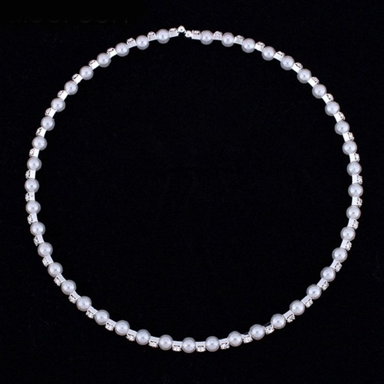 8 mm Pärlbröllopssmyckeset