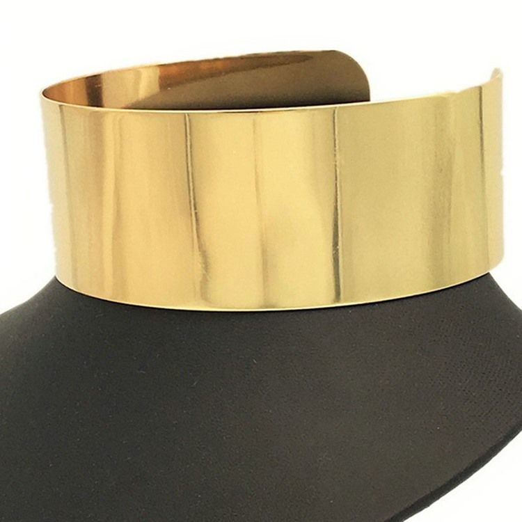 Chock Alloy Kvinnliga Halsband