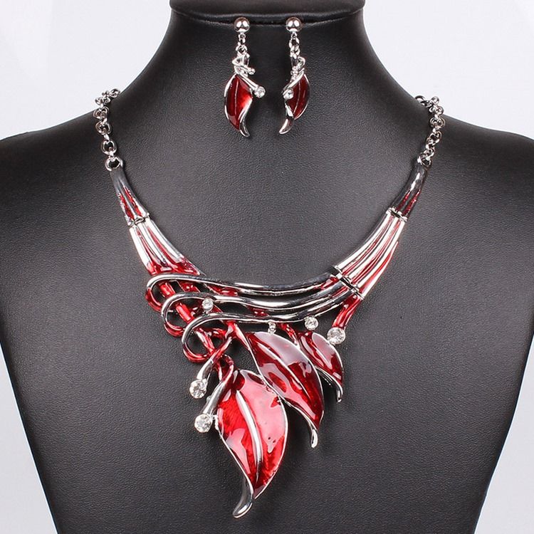 Diamante European Prom Smyckesset