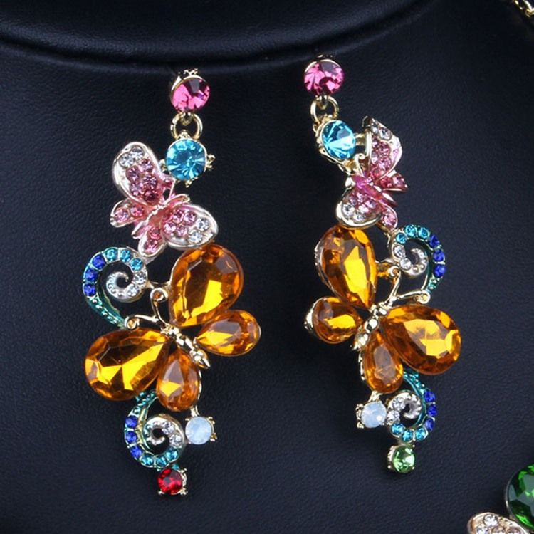 Djurhalsband Prom Smycken Set
