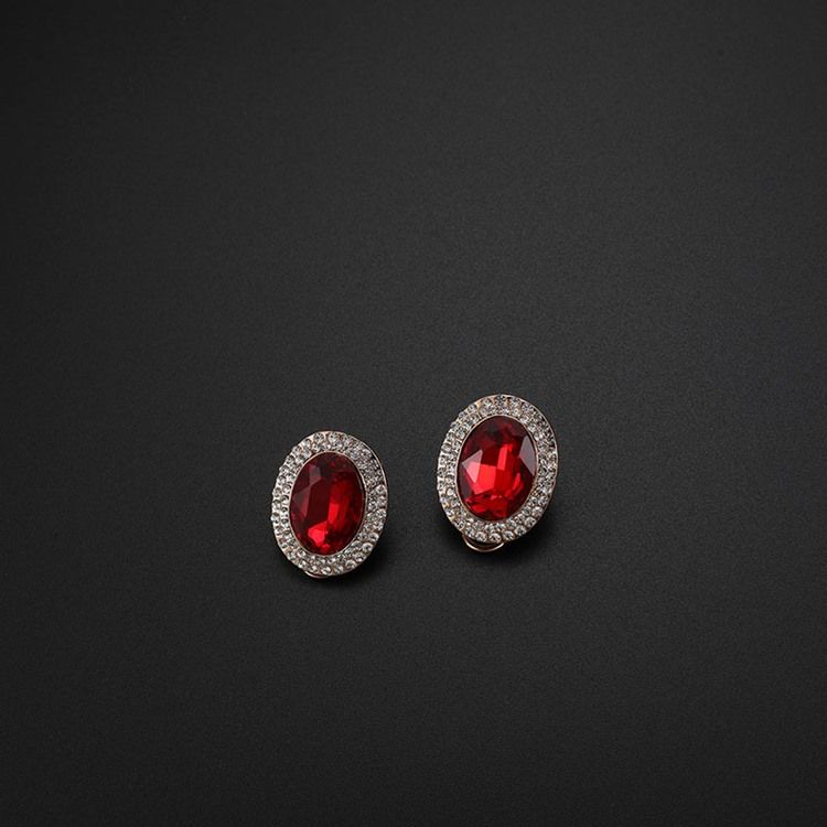 Ellipse Ruby Smyckesset