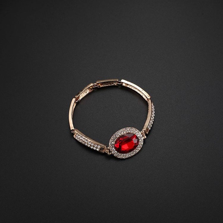 Ellipse Ruby Smyckesset