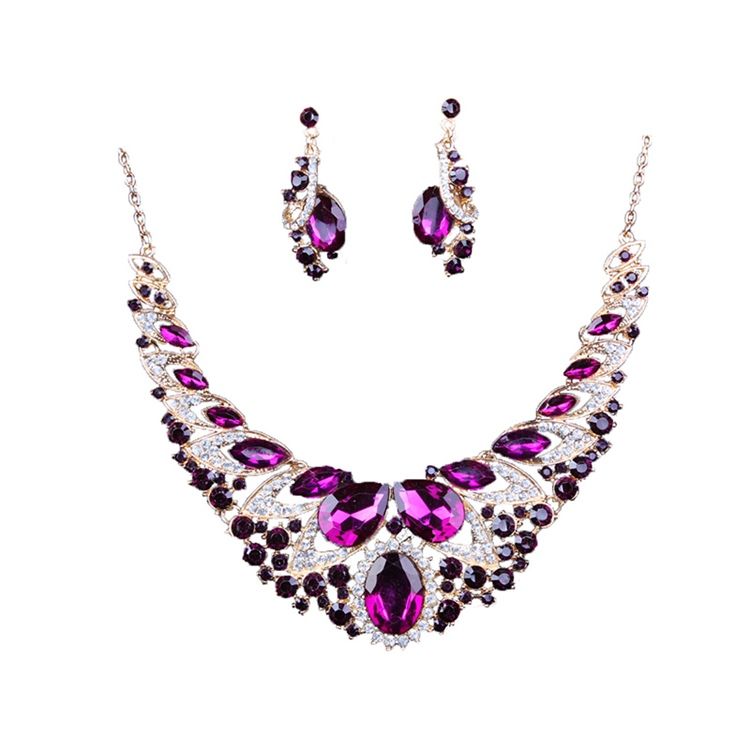 Gems Lyxiga Party Smycken Set