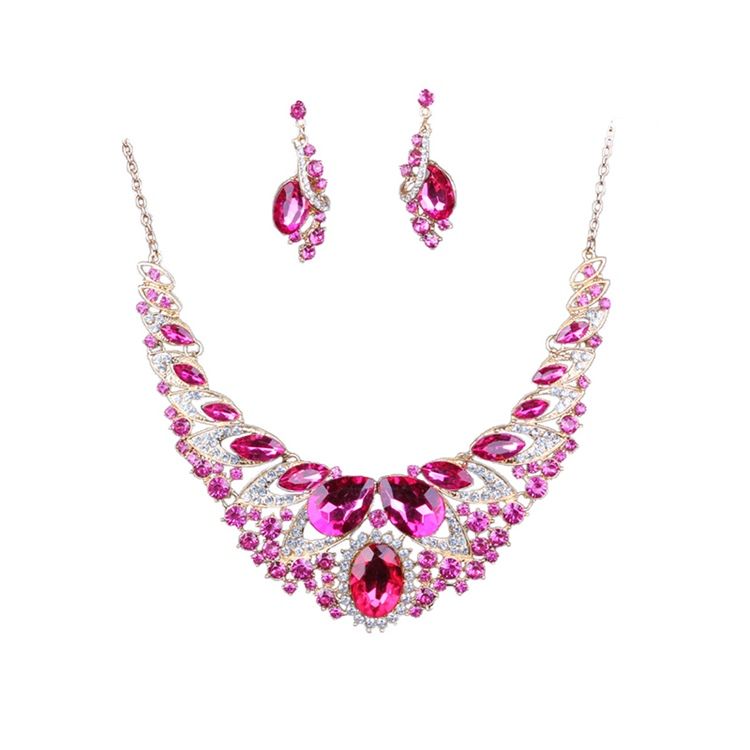 Gems Lyxiga Party Smycken Set