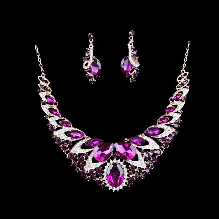 Gems Lyxiga Party Smycken Set