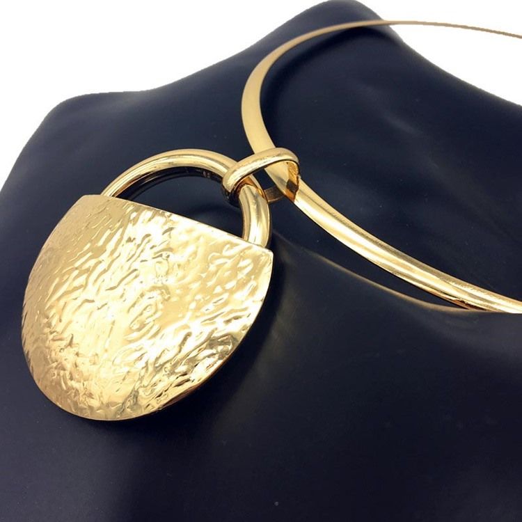 Golden Nigeria Stil Smyckesset