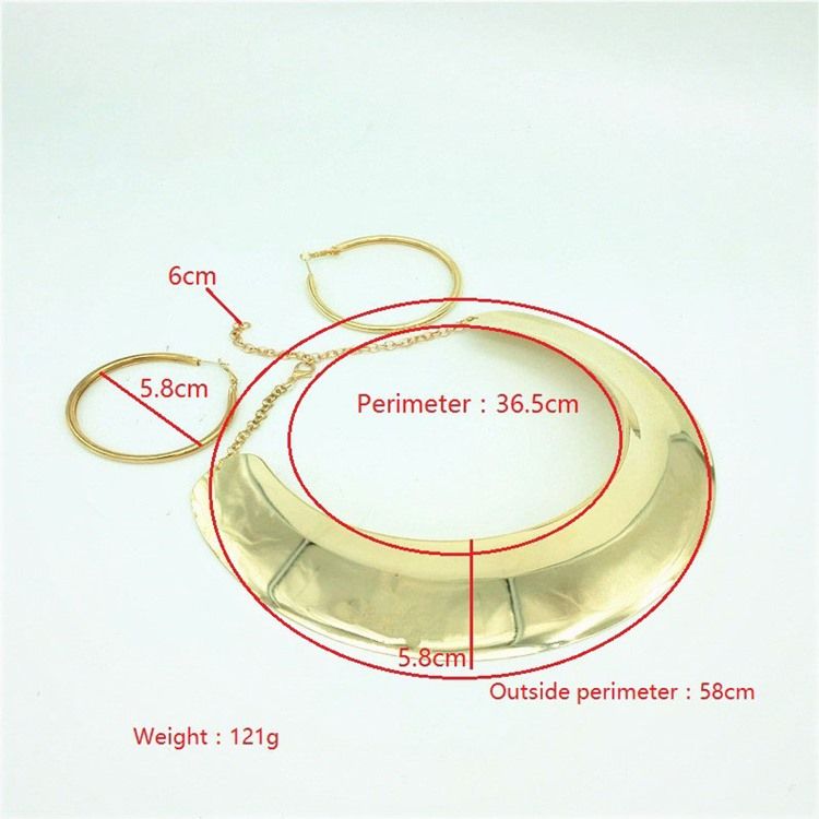 Golden Tan Style Smyckesset