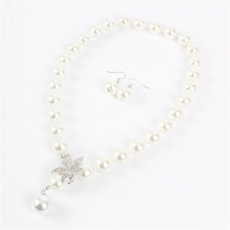 Halsband Diamante Party Smycken Set