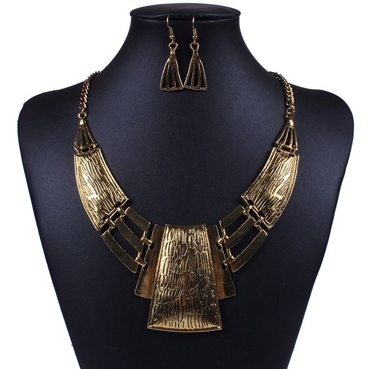 Halsband E-Plätering Jubileumssmycken Set