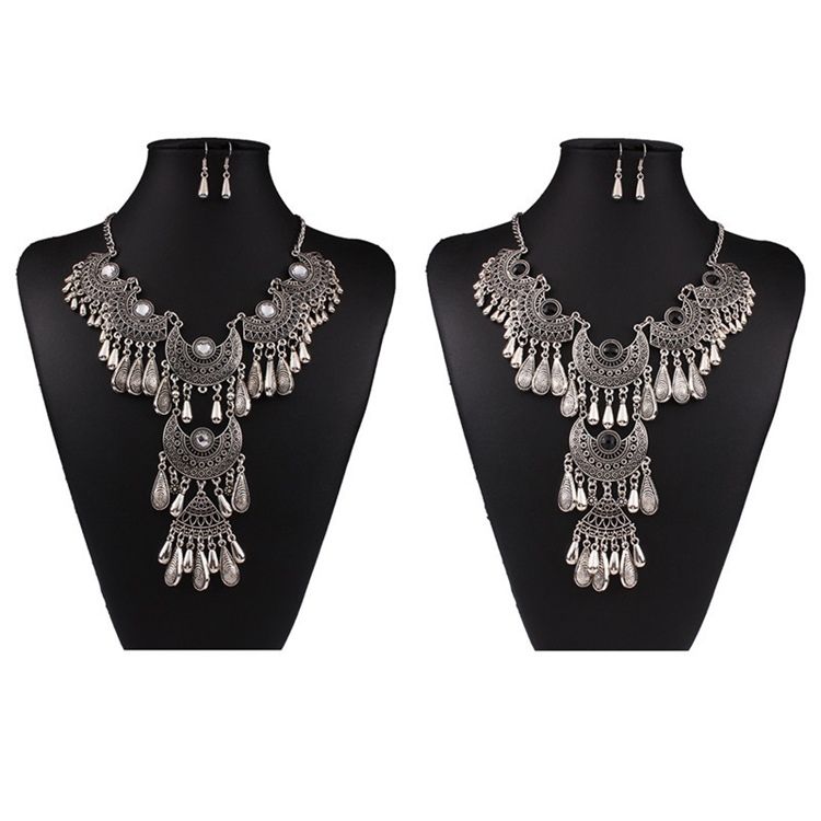 Hollow Out Vintage Prom Smyckesset