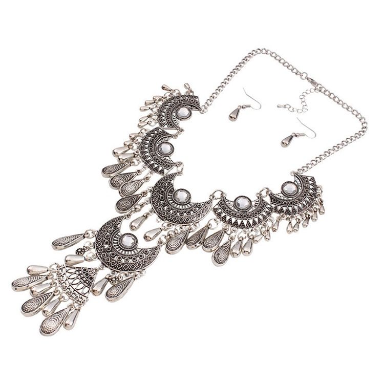 Hollow Out Vintage Prom Smyckesset