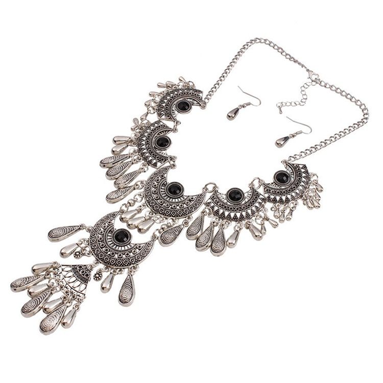 Hollow Out Vintage Prom Smyckesset